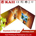 Invitation lcd video greeting card / promotional brochure